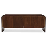 Liang & Eimil Walter Sideboard – Natural Walnut Oak and Brass
