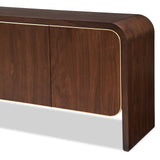 Liang & Eimil Walter Sideboard – Natural Walnut Oak and Brass