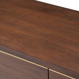 Liang & Eimil Walter Sideboard – Natural Walnut Oak and Brass