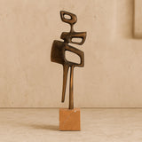 Liang & Eimil Thalassa Sculpture - Golden Bronze/Marble
