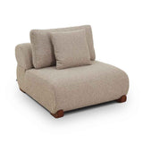 Liang & Eimil Cotto Modular Sofa – Middle One Seater Module – Amalfy Taupe Chenille