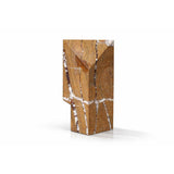 Liang & Eimil Doria Sculpture - Brown Earthy Marble