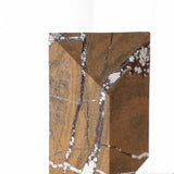 Liang & Eimil Doria Sculpture - Brown Earthy Marble