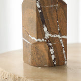Liang & Eimil Doria Sculpture - Brown Earthy Marble