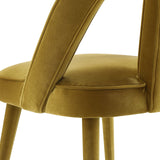 Liang & Eimil Pigalle Chair Kaster II Mustard Velvet