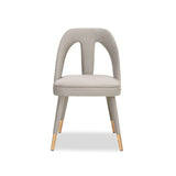 Liang & Eimil Pigalle Chair Kaster Light Grey Velvet
