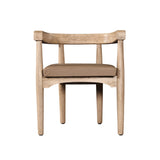 Libra Interiors Arena Leather Dining Chair
