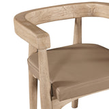 Libra Interiors Arena Leather Dining Chair