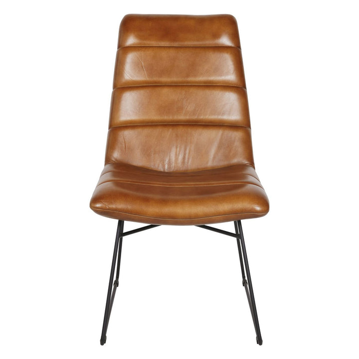 Libra Interiors Arthur Chair – Cognac Leather