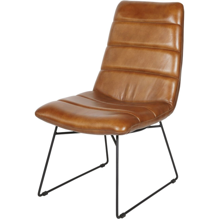 Libra Interiors Arthur Chair – Cognac Leather