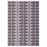 Libra Interiors Ayudar Jacquard PET Rug – Ivory, Grey and Charcoal