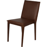 Libra Interiors Barnes Dining Chair – Brown Leather