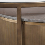 Libra Interiors Belvedere Coffee Table – Set of 2 – Royal Gold