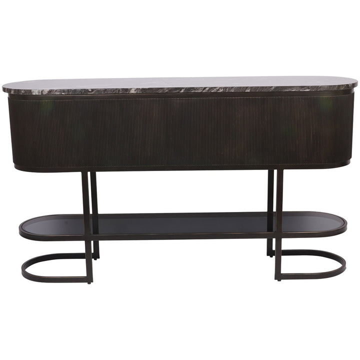 Libra Interiors Belvedere Console Table – Black