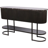 Libra Interiors Belvedere Console Table – Black