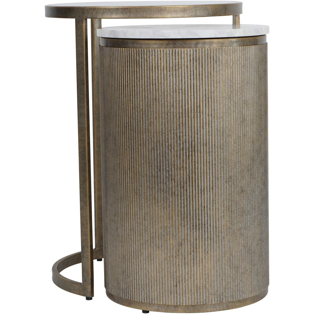Libra Interiors Belvedere Nesting Side Tables – Shropshire Design