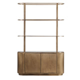 Libra Interiors Belvedere Shelving Unit – Royal Gold
