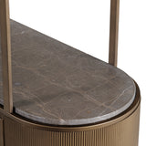 Libra Interiors Belvedere Shelving Unit – Royal Gold
