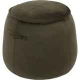 Libra Interiors Bingham Stool – Dark Green Velvet