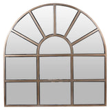 Libra Interiors Blakely Arched Mirror – Antique Gold
