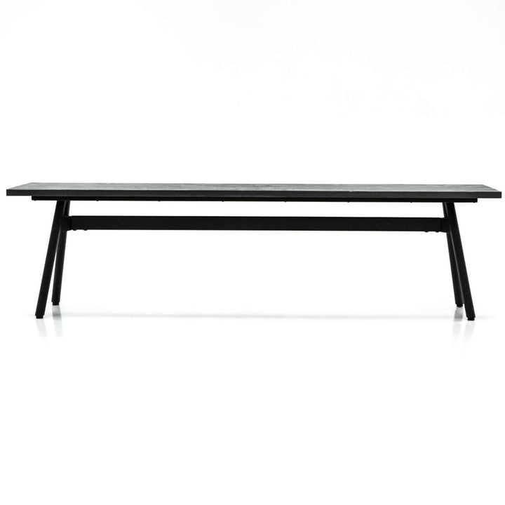 Libra Interiors Bronks Bench – Black Acacia