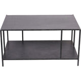 Libra Interiors Brooks Coffee Table – Mottled Black
