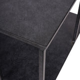 Libra Interiors Brooks Coffee Table – Mottled Black