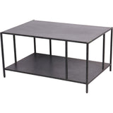 Libra Interiors Brooks Coffee Table – Mottled Black