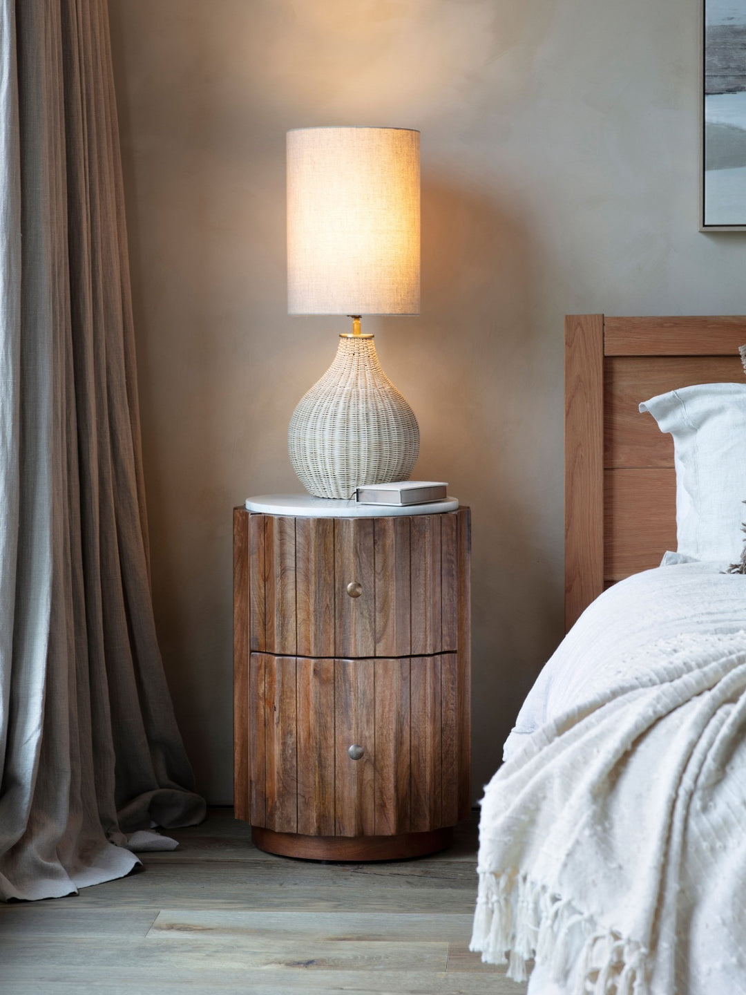 Libra Interiors Carmel Bedside Table