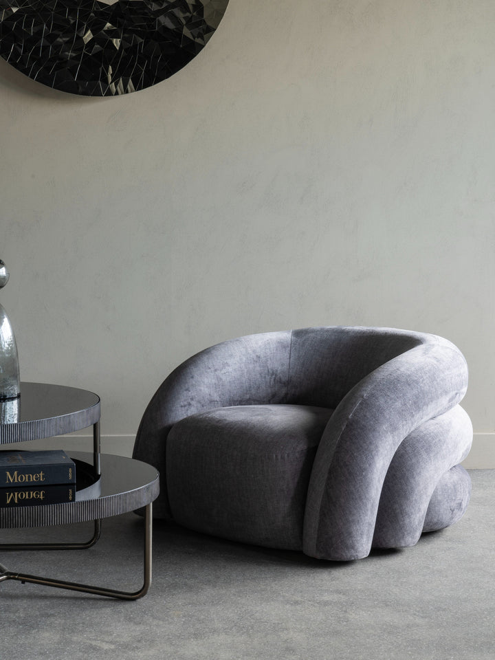 Libra Interiors Casa Snug Chair – Grey