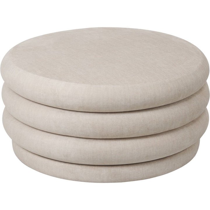 Libra Interiors Casa Storage Ottoman – Cream