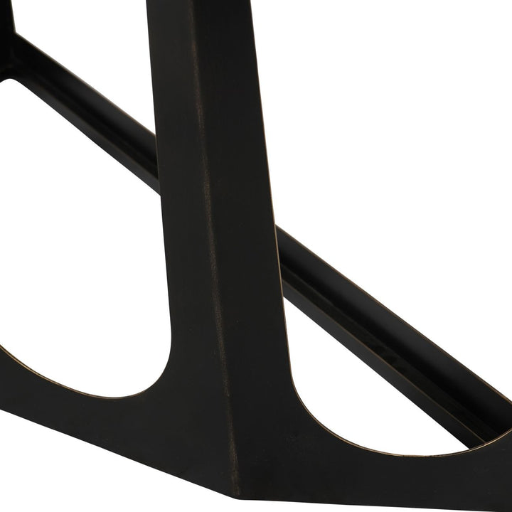 Libra Interiors Catalan Console Table – Dark Bronze