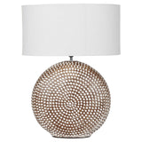 Libra Interiors Chariot Round Ceramic Lamp – 65cm