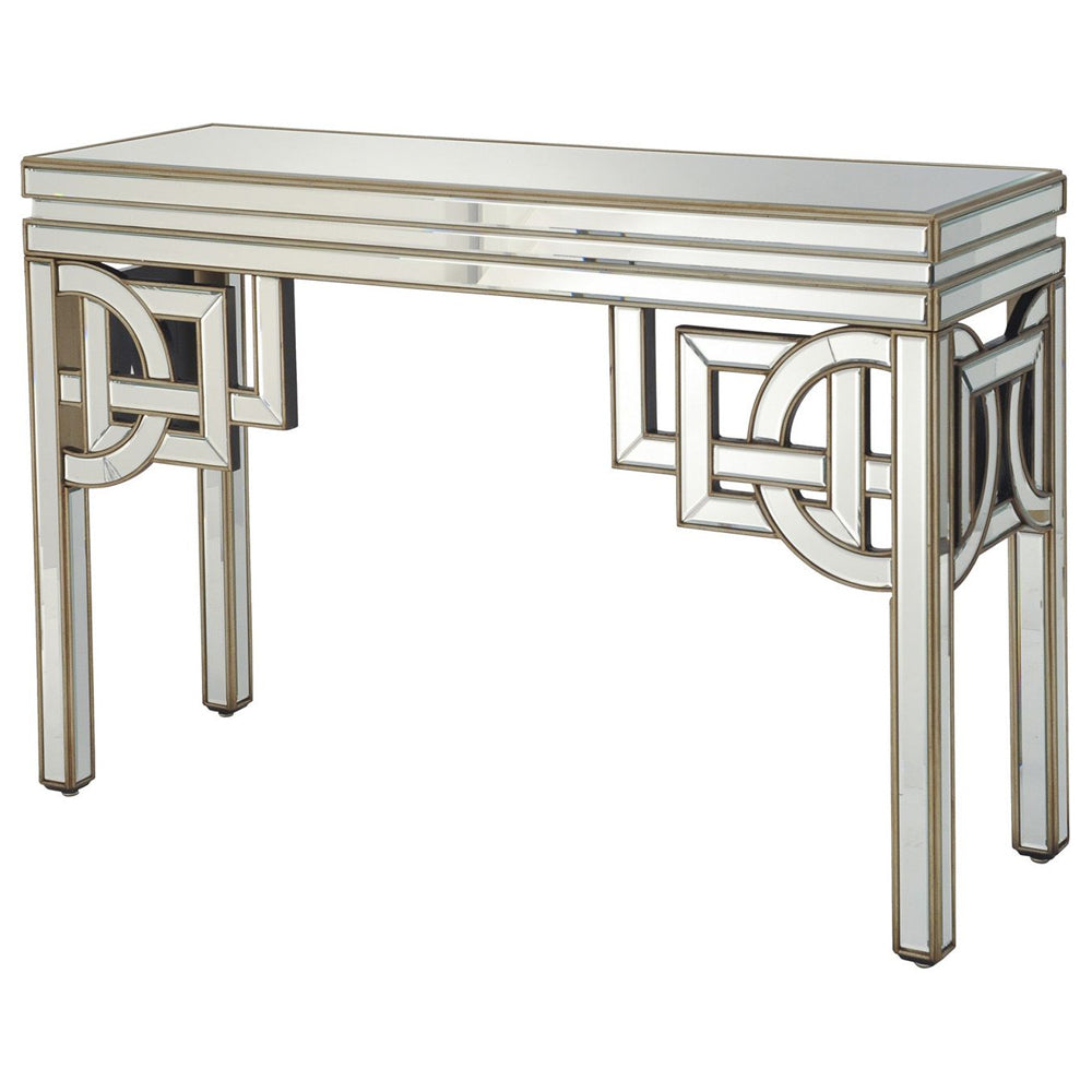 Libra Interiors Claridge Mirrored Console Table