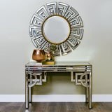 Libra Interiors Claridge Mirrored Console Table