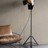 Libra Interiors Clarky Spotlight on Black Tripod Base