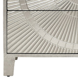 Libra Interiors Coco Chest of Drawers – Silver