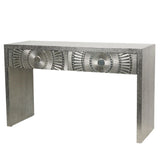 Libra Interiors Coco Console Table – Silver