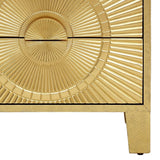 Libra Interiors Coco Six Drawer Chest – Gold