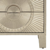 Libra Interiors Coco Six Drawer Chest – Silver