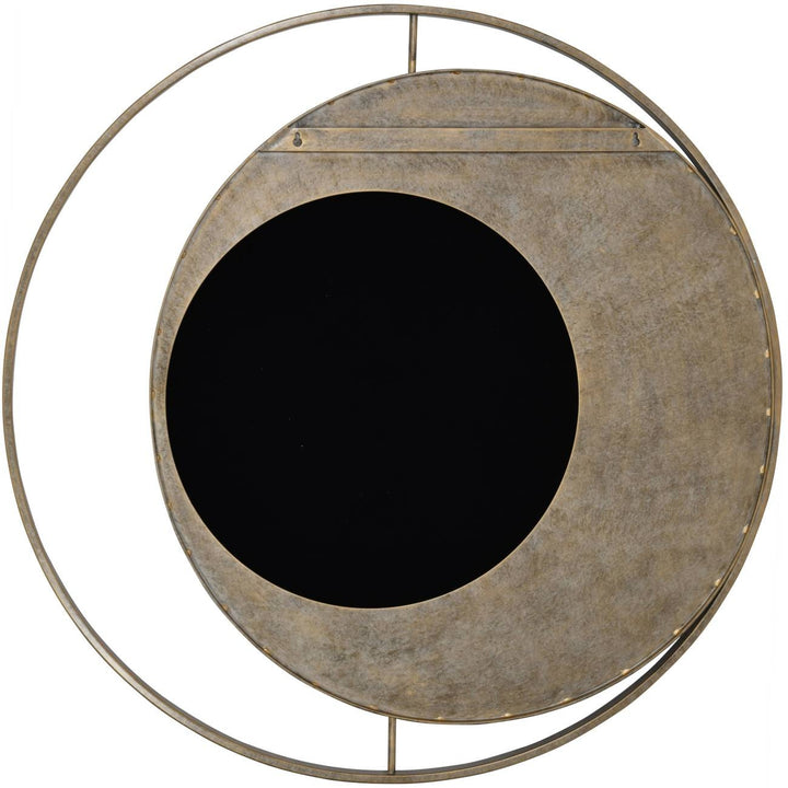 Libra Interiors Concentric Circles Mirror – Aged Gold