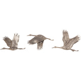 Libra Interiors Crane Trio Wall Art