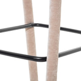 Libra Interiors Cruise Bar Stool – Taupe – Set of 2