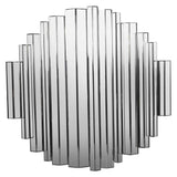 Libra Interiors Crystalline Effect Round Mirror