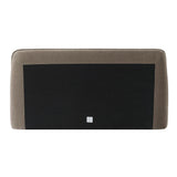 Libra Interiors Darley King Sized Bed Frame –  Brown