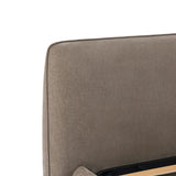 Libra Interiors Darley King Sized Bed Frame –  Brown
