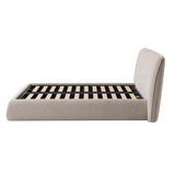 Libra Interiors Darley King Sized Bed Frame –  Beige