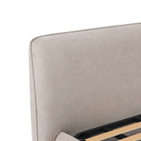 Libra Interiors Darley King Sized Bed Frame –  Beige