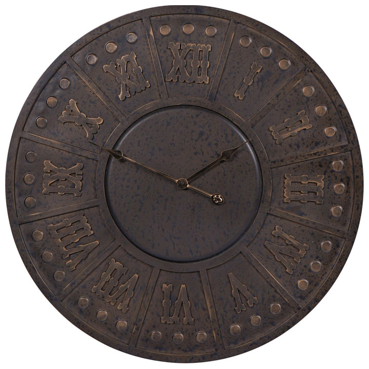 Libra Interiors Dempsey Outdoor Wall Clock