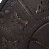 Libra Interiors Dempsey Outdoor Wall Clock